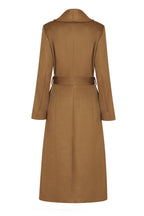 Cashmere Coat in Camel - Tahlia