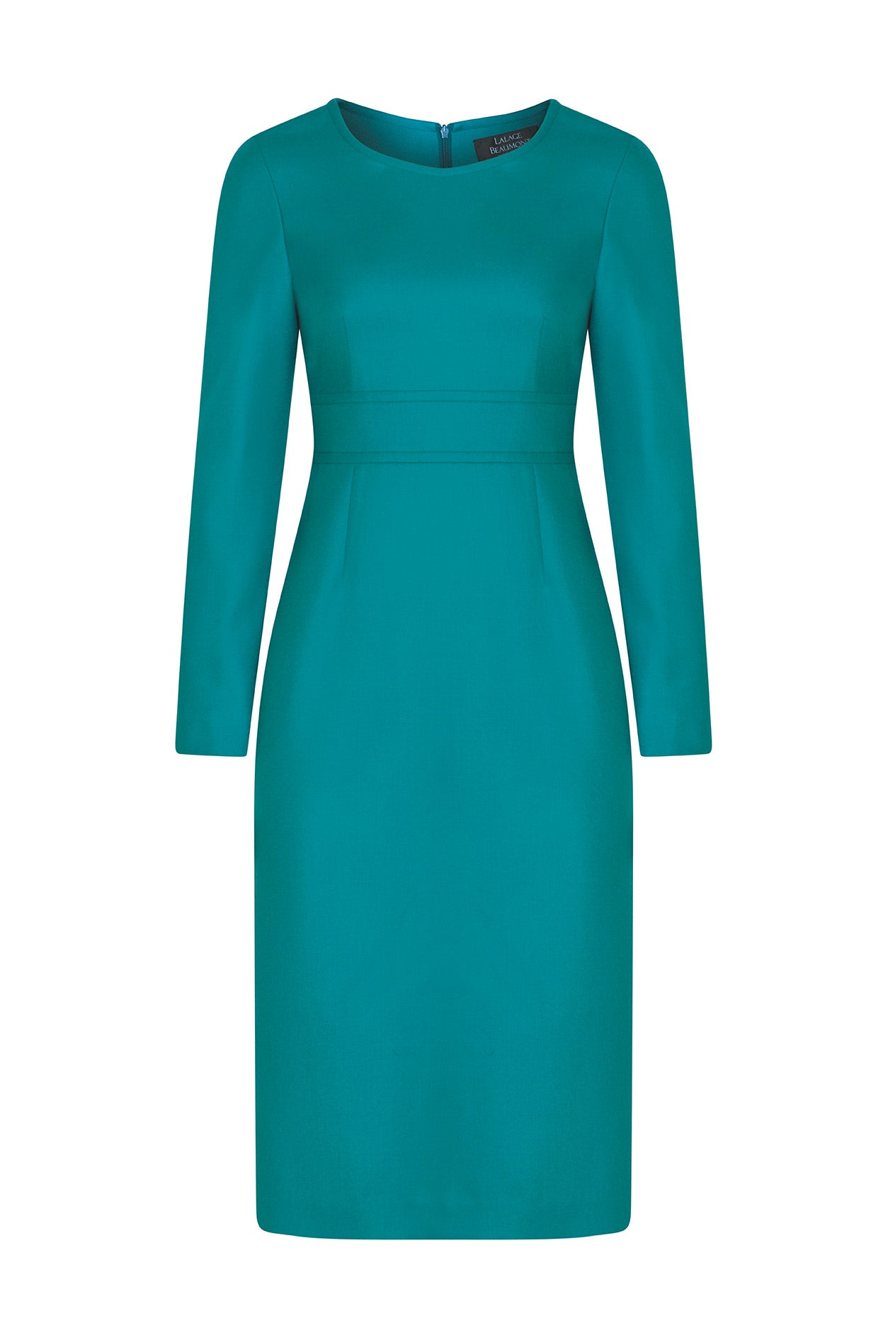 Long sleeve teal dress hotsell