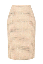 Penelope Skirt in Camel Tweed
