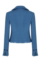 Davi Jacket in Rackley Blue Boucle