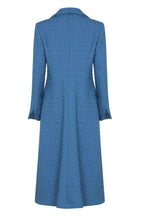 Davina Coat in Rackley Blue Boucle