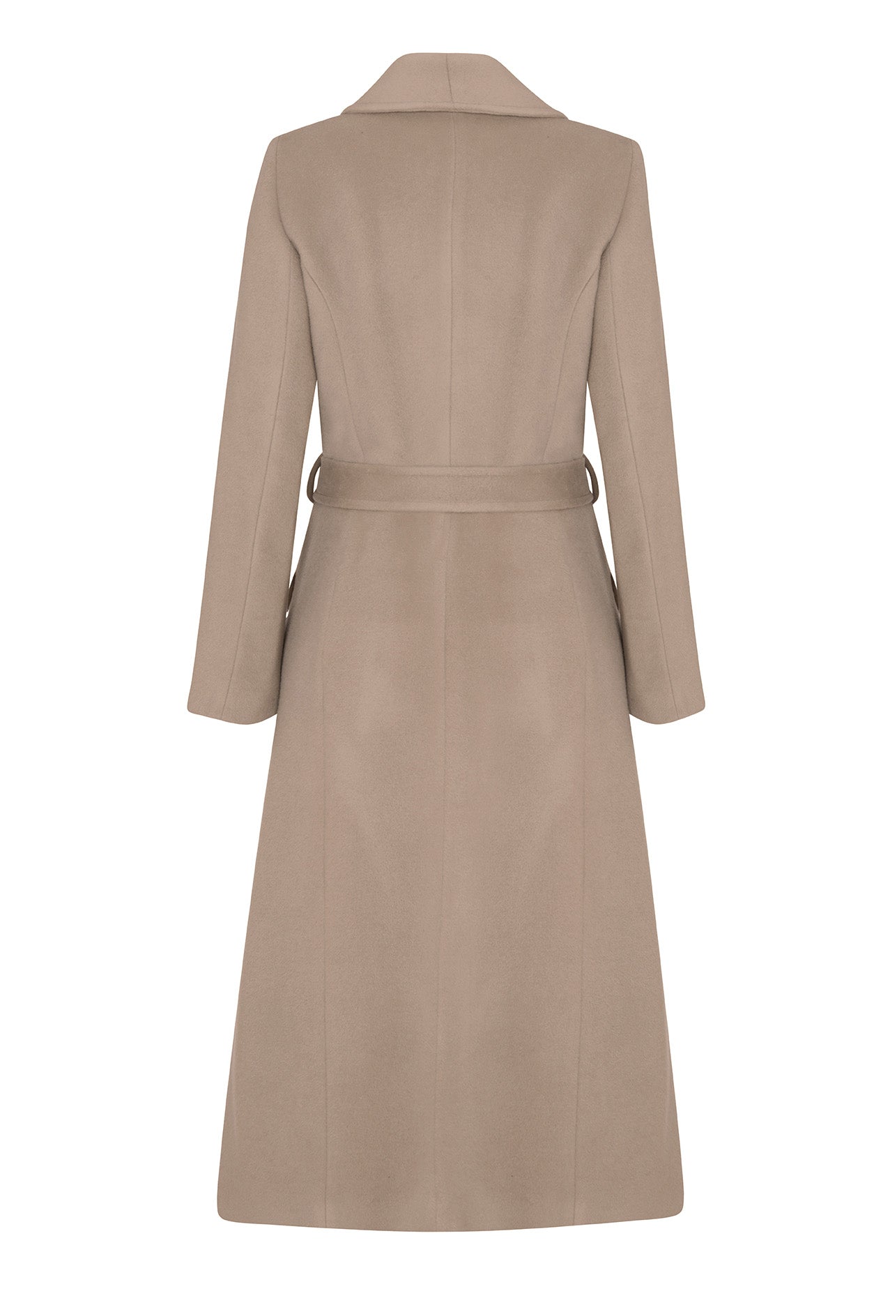 Long Coat in Taupe - Tahlia – Lalage Beaumont