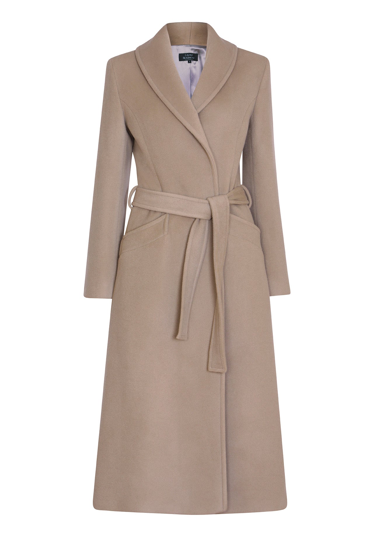 Long Coat in Taupe - Tahlia – Lalage Beaumont