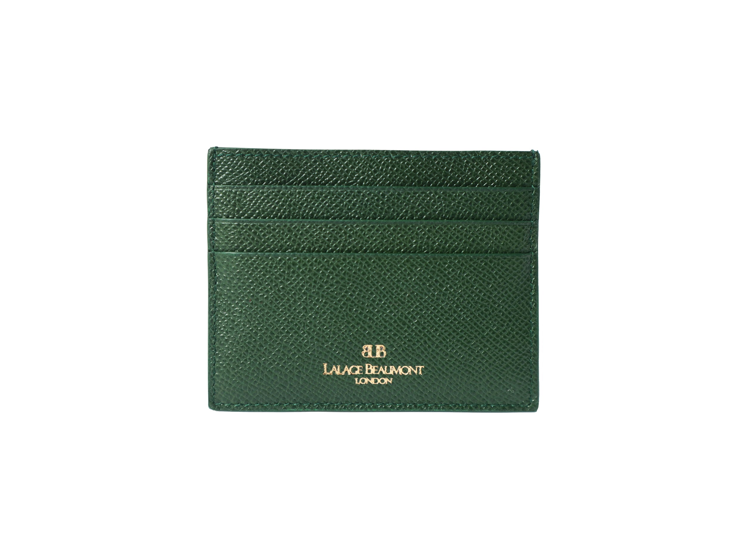 Single Card Holder Dolomite - Dark Green – Lalage Beaumont