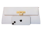 Fonteyn Clutch Snakeskin - Black and White