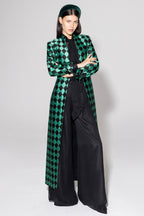Camille Trousers in Black Silk Chiffon
