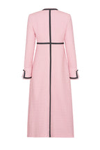 Sienna Coat in Ballet Pink Tweed