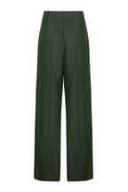 Paloma Trousers in Olive Green Flannel