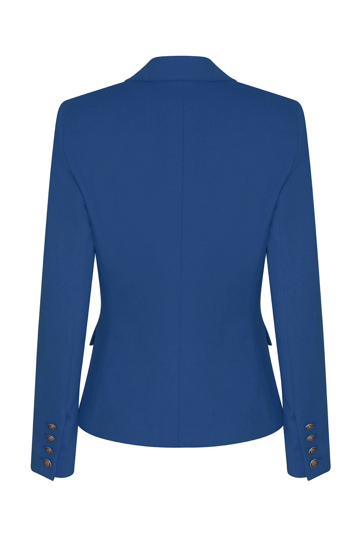 Wool Blazer Jacket in Royal Blue - Inez – Lalage Beaumont