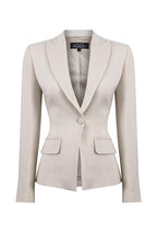 Beige Faille Jacket - Inez