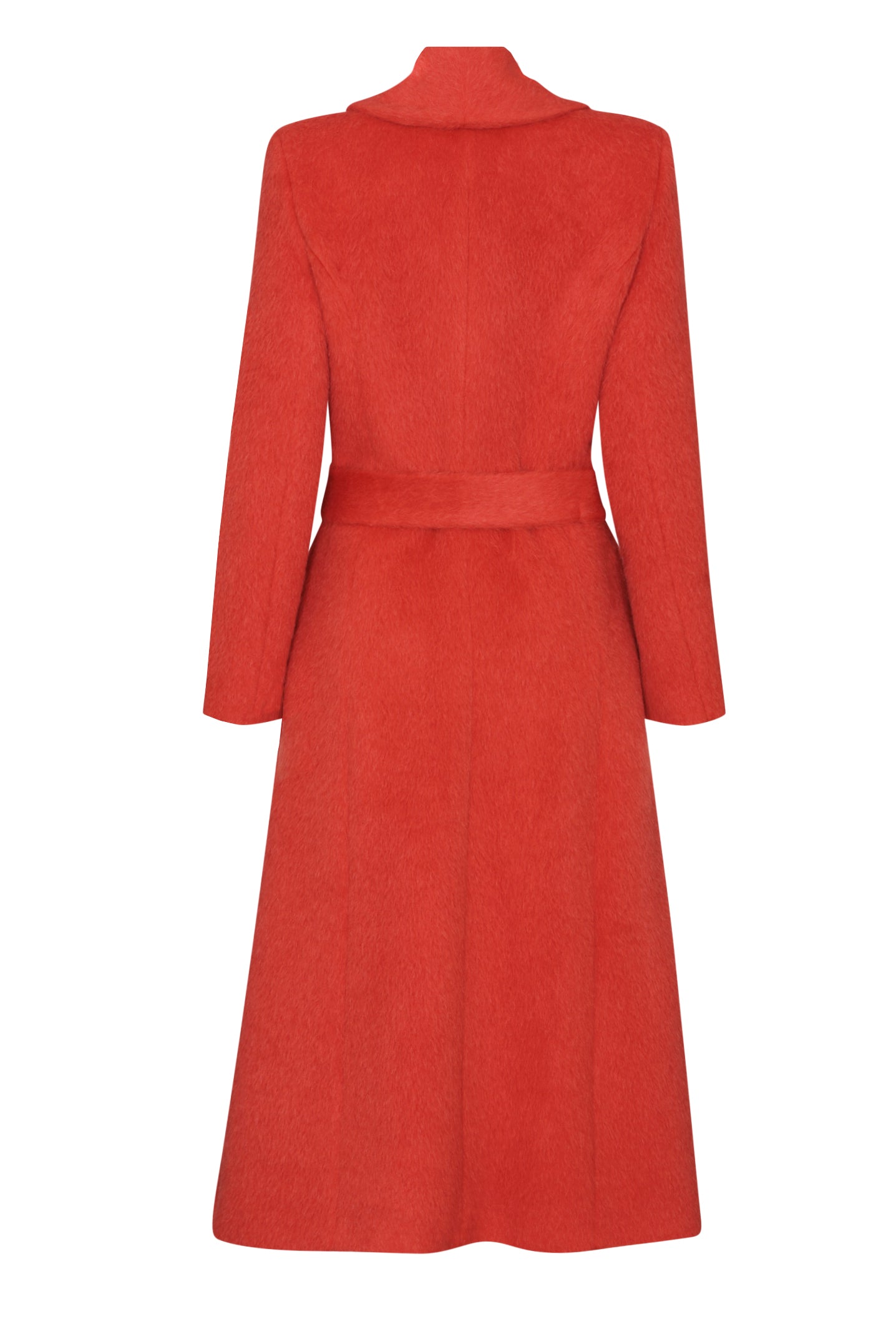 Alpaca/Wool Coat in Burnt Orange - Tahlia – Lalage Beaumont