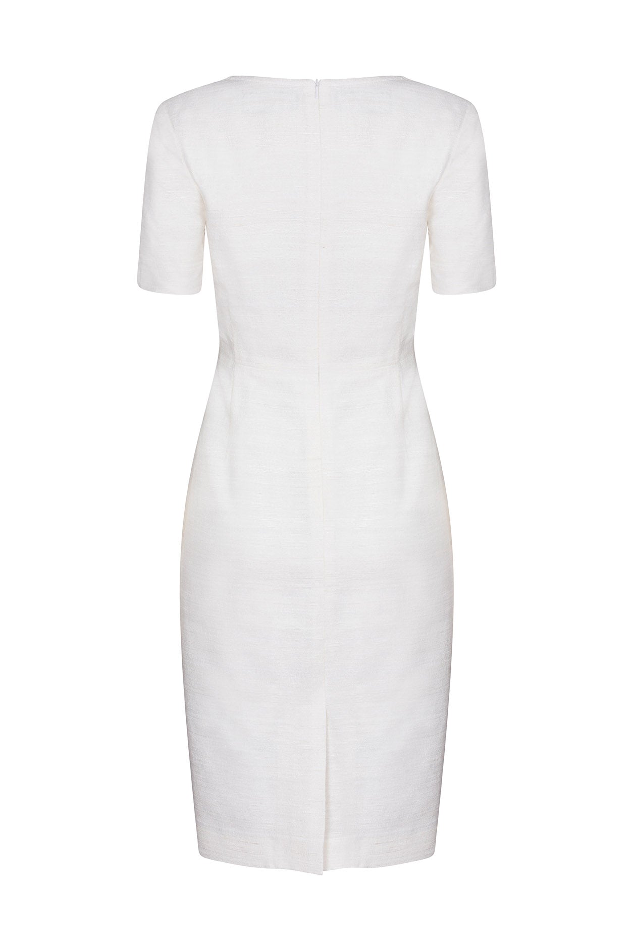raw silk shift dress Shibumi Sophia Dress in Raphaelite Brown