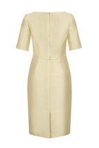 Gold Sateen Dress - Amelia