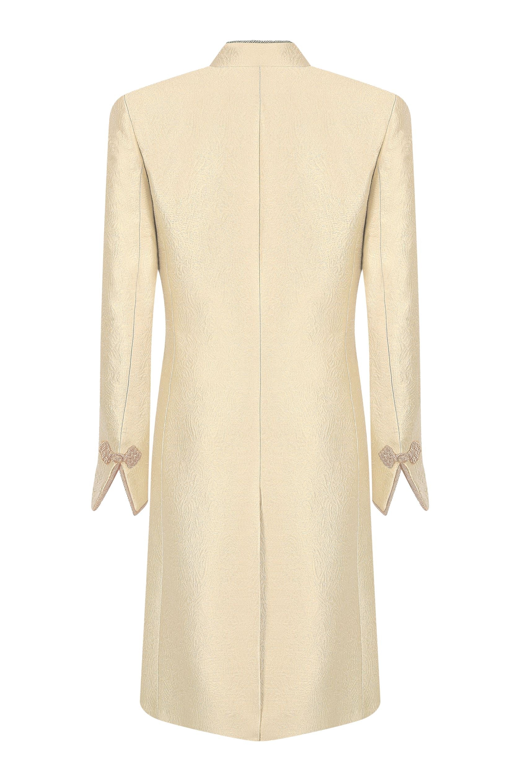 Beige on sale frock coat