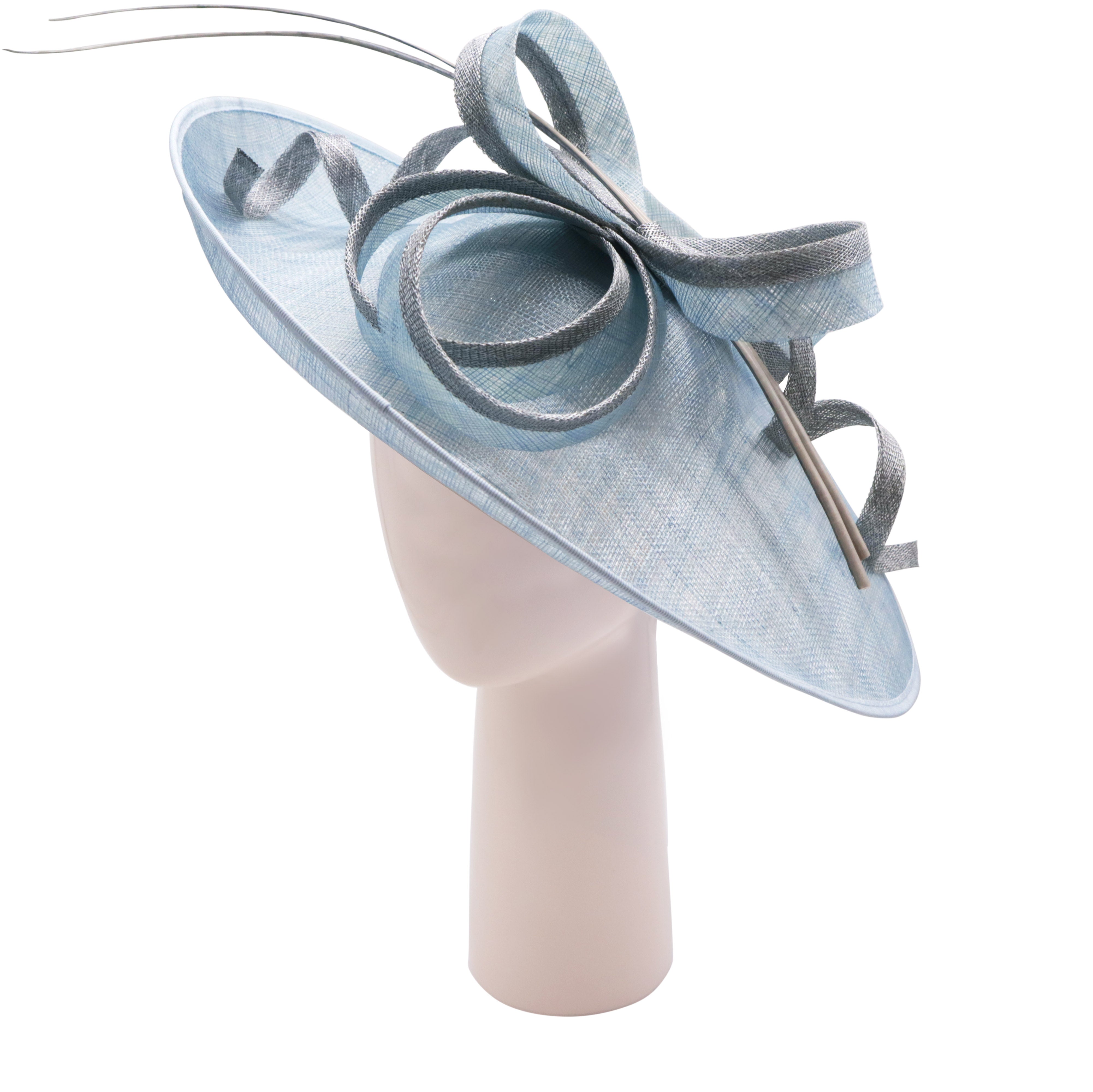 Pale blue cheap occasion hats