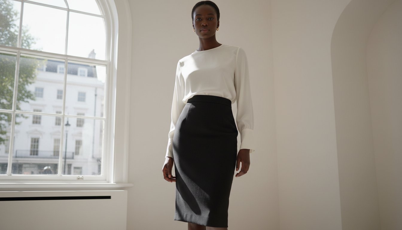The Pencil Skirt: A Guide to the Quintessential Silhouette of British Elegance