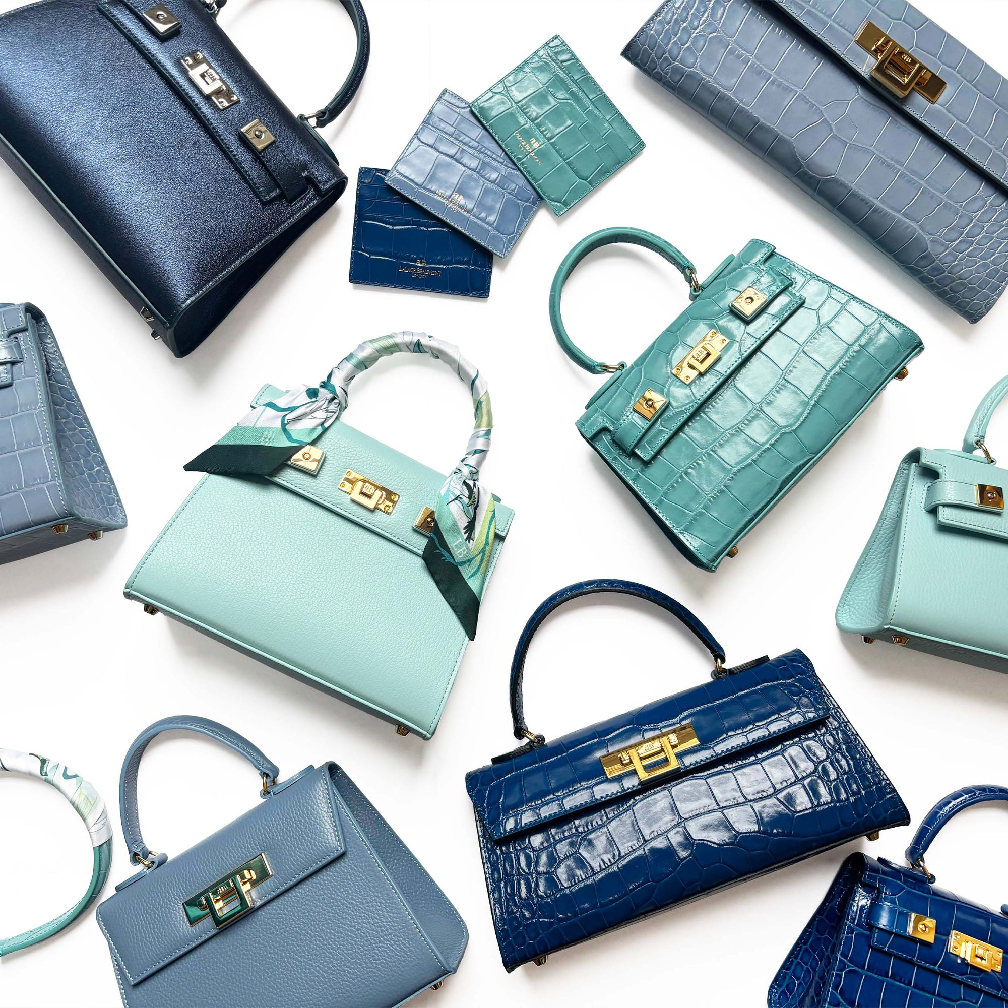 Blue Handbags