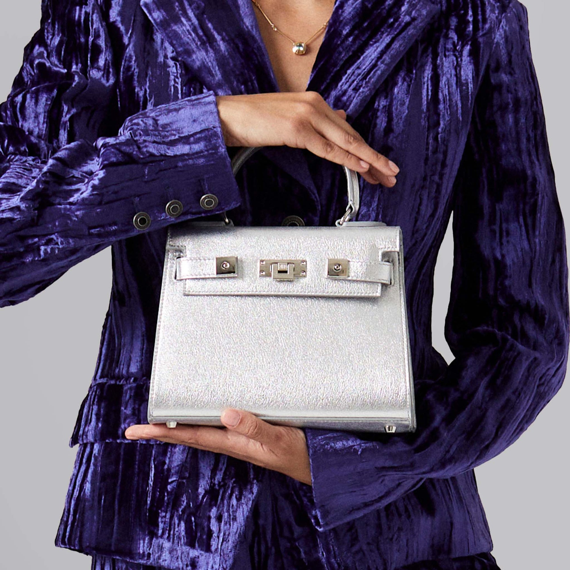 Gold and Metallic Maya Handbags