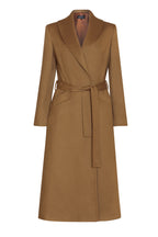 Cashmere Coat in Camel - Tahlia