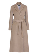 Long Coat in Taupe - Tahlia