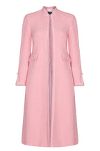 Claire Coat in Ballet Pink Tweed
