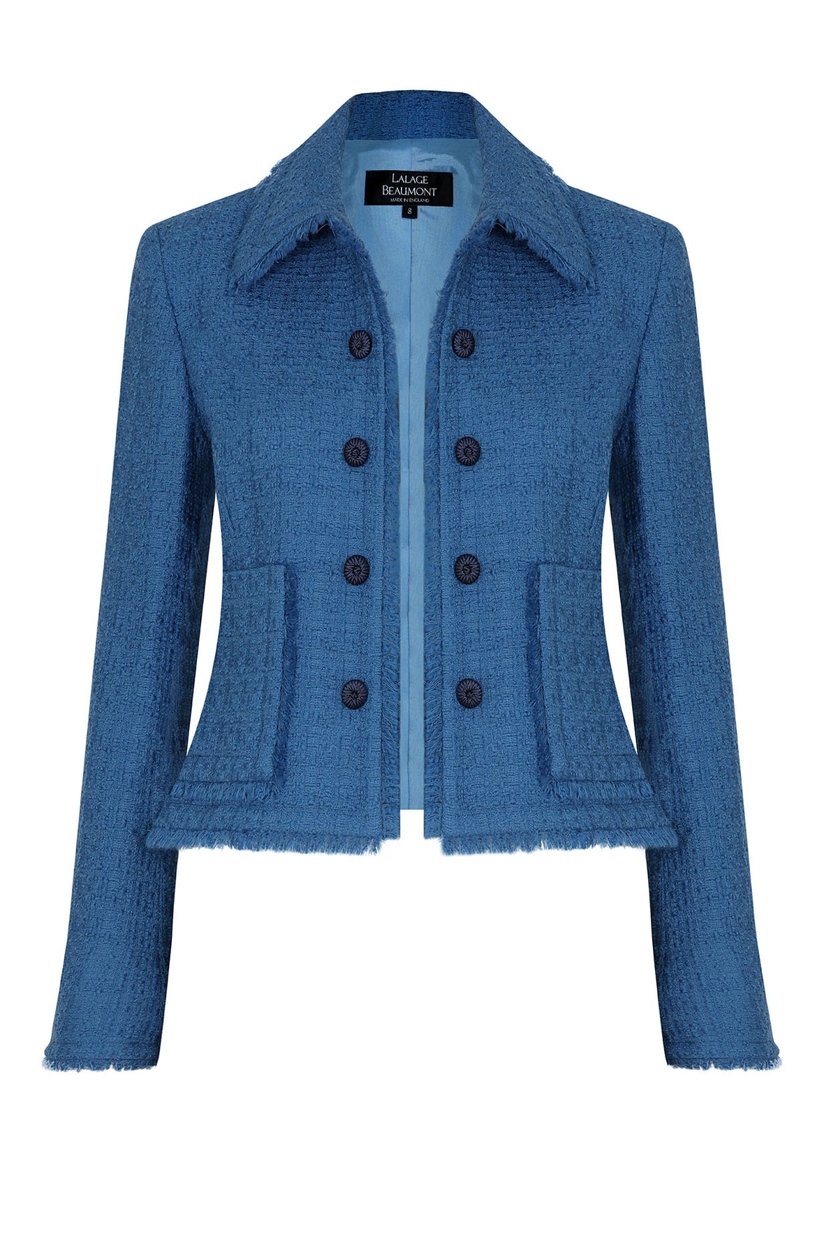 Davi Jacket in Rackley Blue Boucle