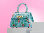 Fonteyn Mignon Snakeskin - Turquoise Cloisonné Print