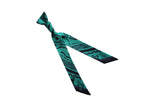 Banderole - Silk Ribbon Scarf - Hound Dog Teal