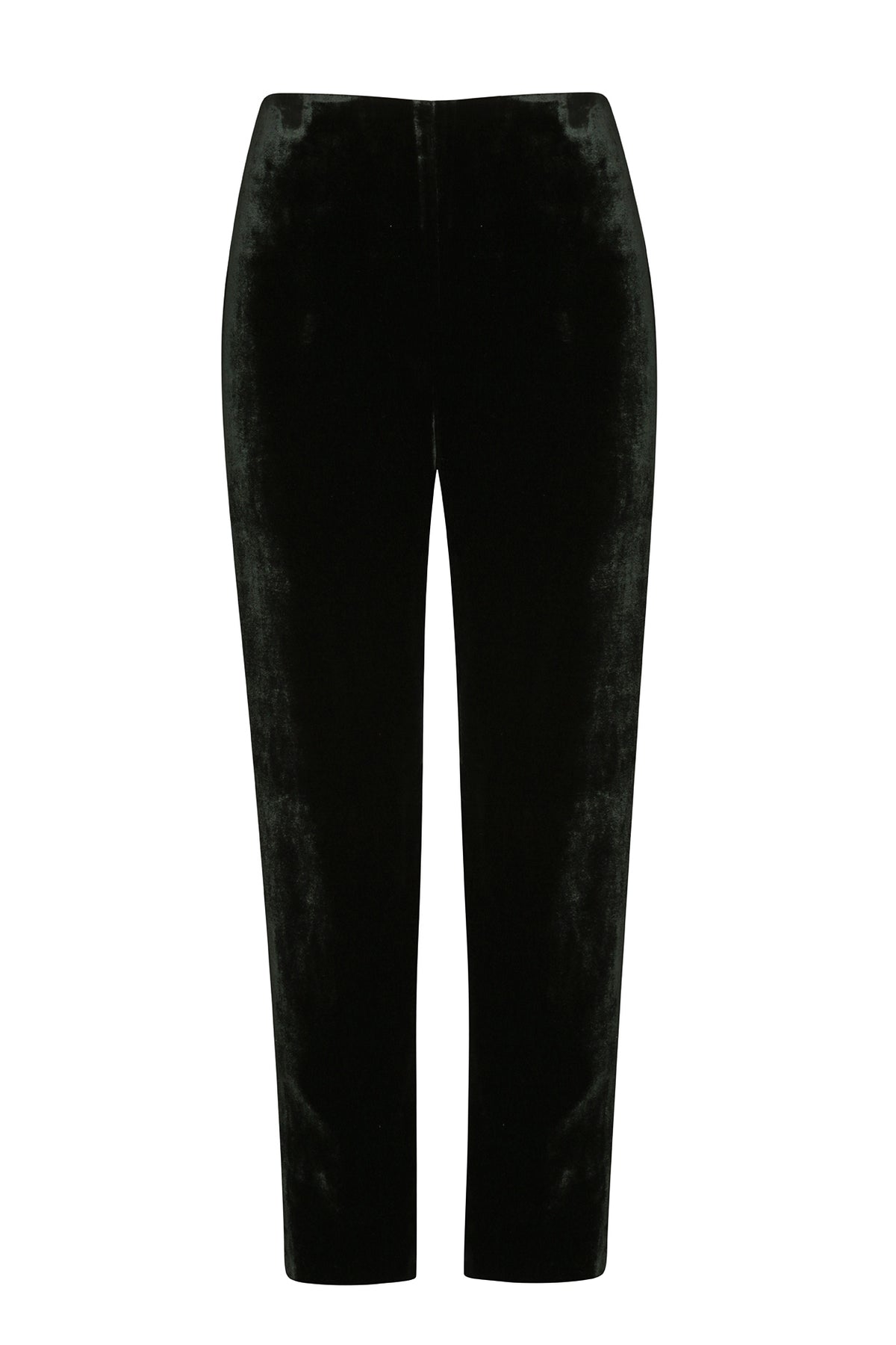 Plain Velvet Narrow Trousers Phoebe