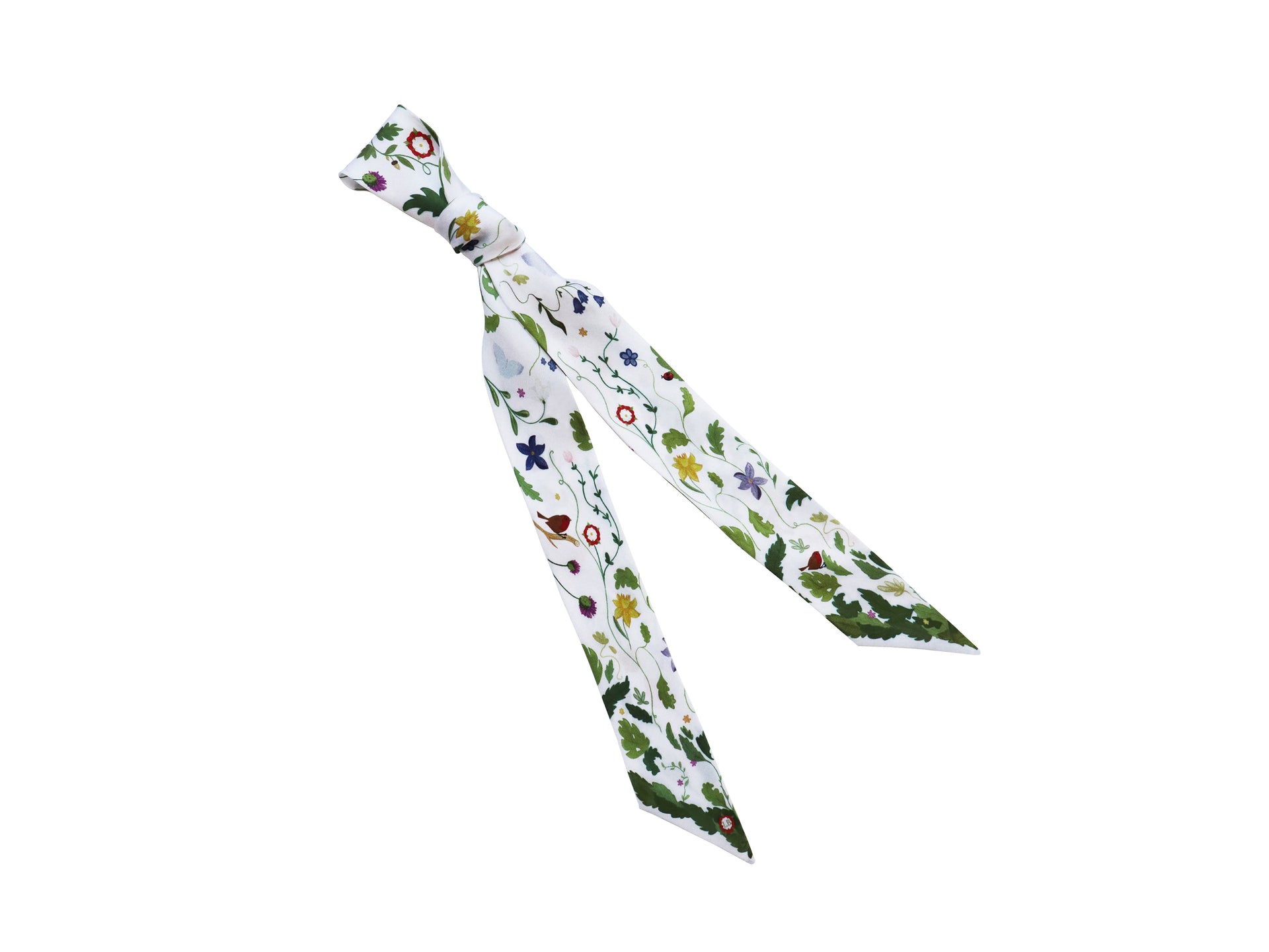 Banderole Silk Ribbon Scarf Chelsea Bloom Special Edition