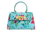 Fonteyn Mignon Snakeskin - Turquoise Cloisonné Print