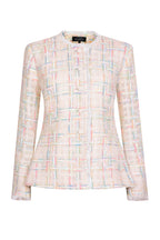 Ginette Jacket in Cream/Multi Tweed