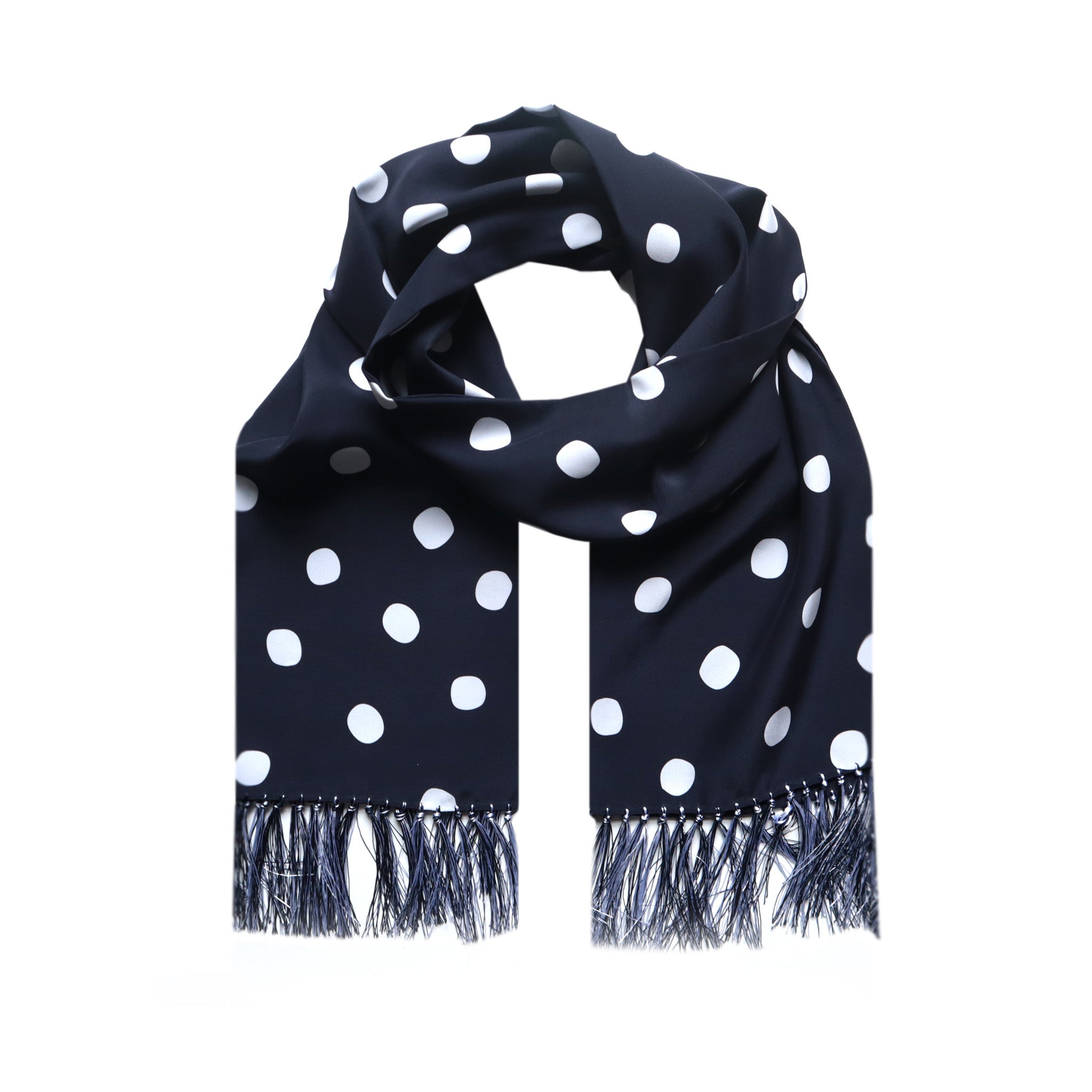 OVERSIZED SPOT SCARF MARGARET HOWELL OVERSIZED SPOT SCARF 麻