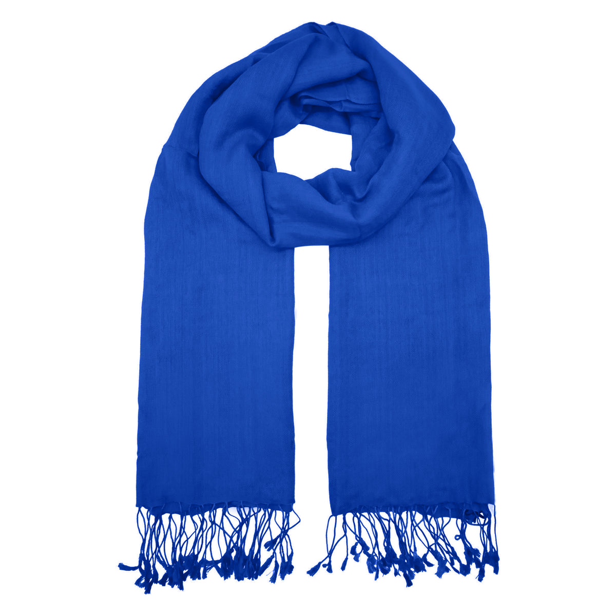 Silk Wool Stole Sapphire