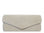 Clutch Handbag Suede - Cream