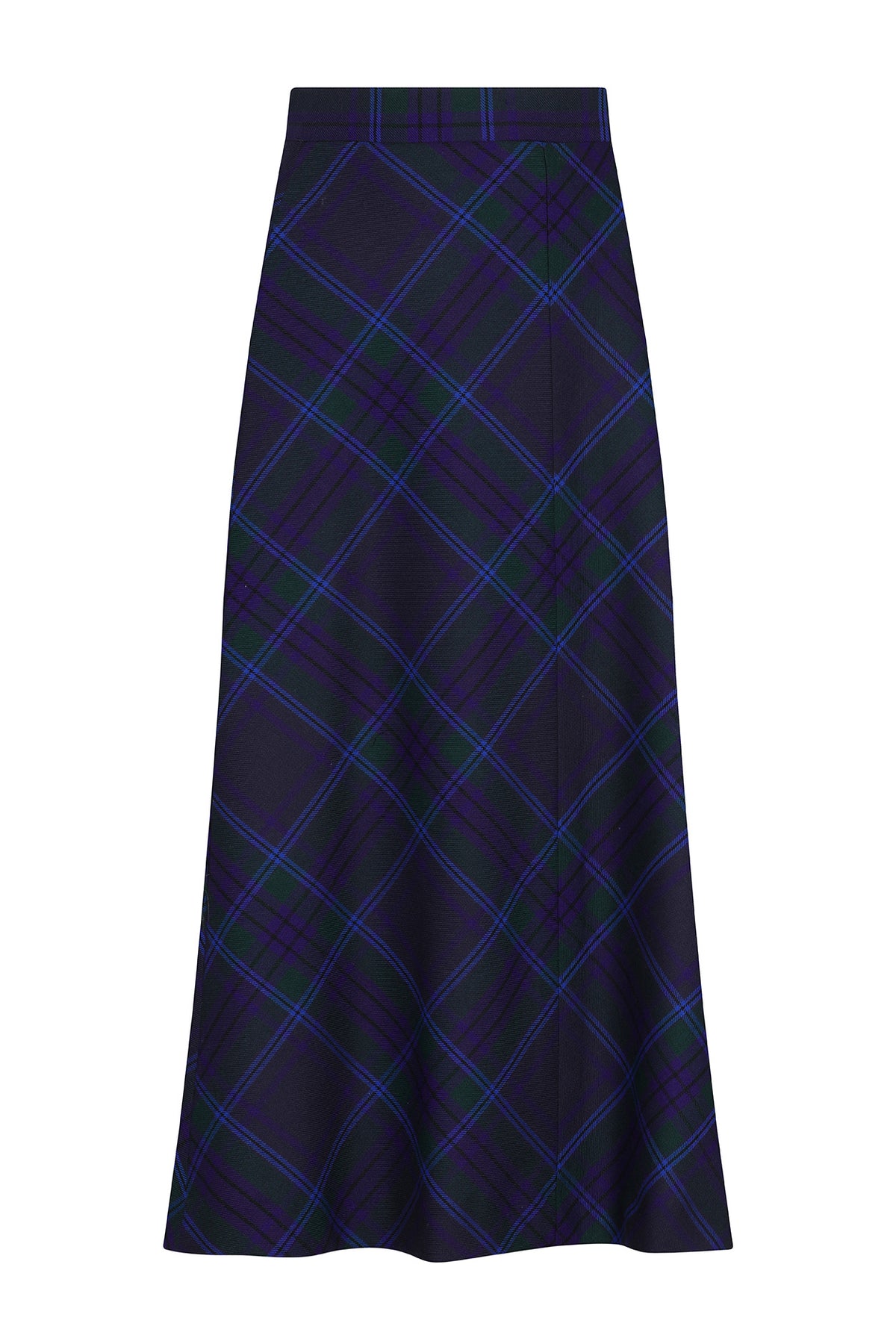 Mari Skirt in Green/Purple Tartan