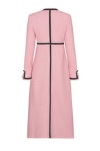 Sienna Coat in Ballet Pink Tweed