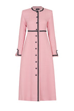 Sienna Coat in Ballet Pink Tweed