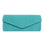 Clutch Handbag Suede - Turquoise