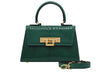 Fonteyn Mignon - Snakeskin Handbag - Emerald