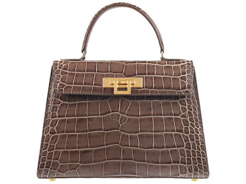 Feyithriftstore - Authentic Dissona Crocodile leather bag