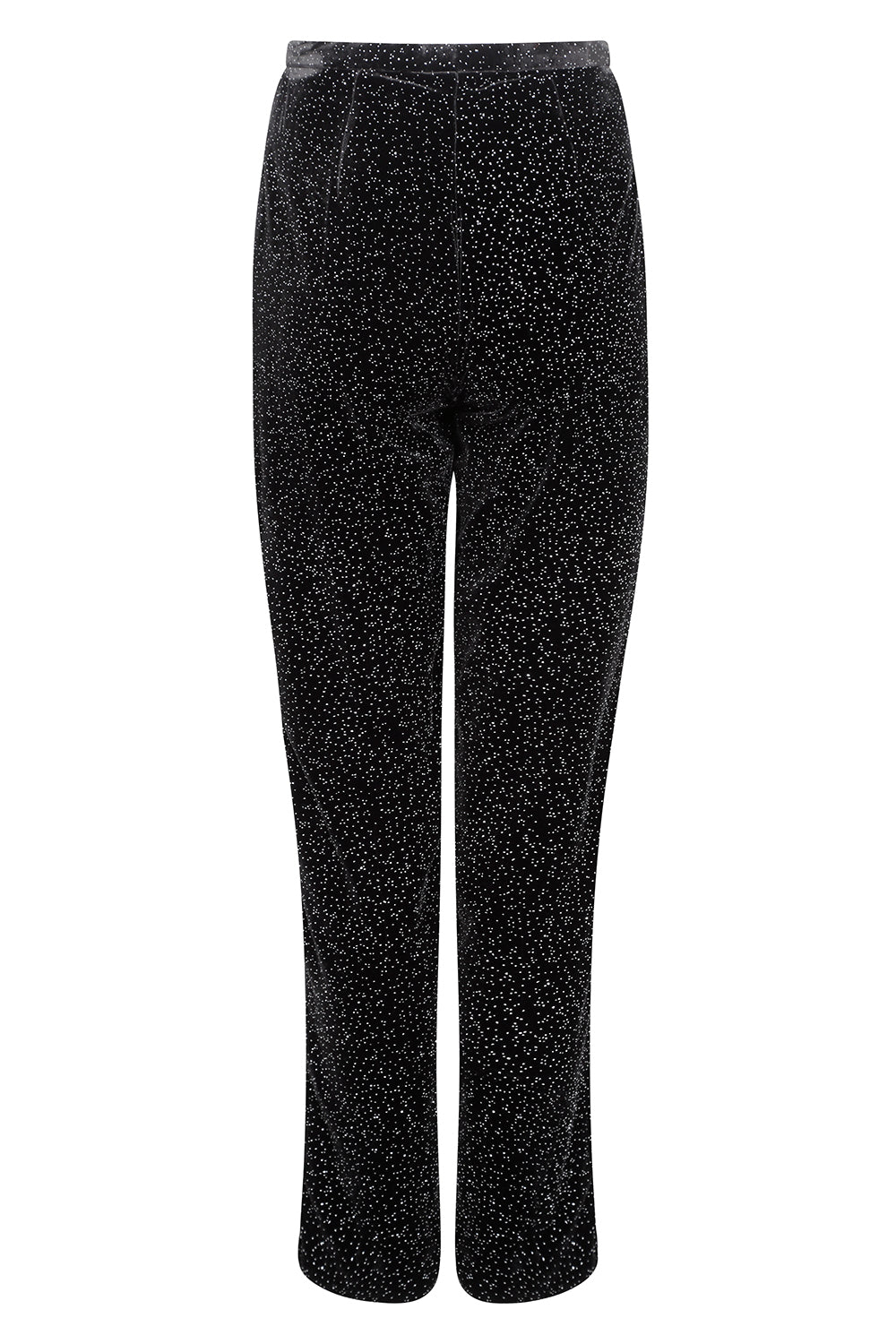 Black women's occasion wear trousers