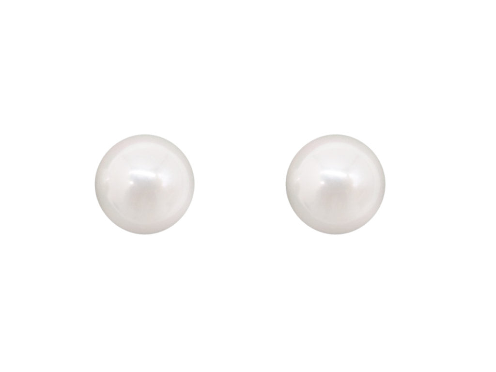 12mm Mother Pearl Stud Earrings