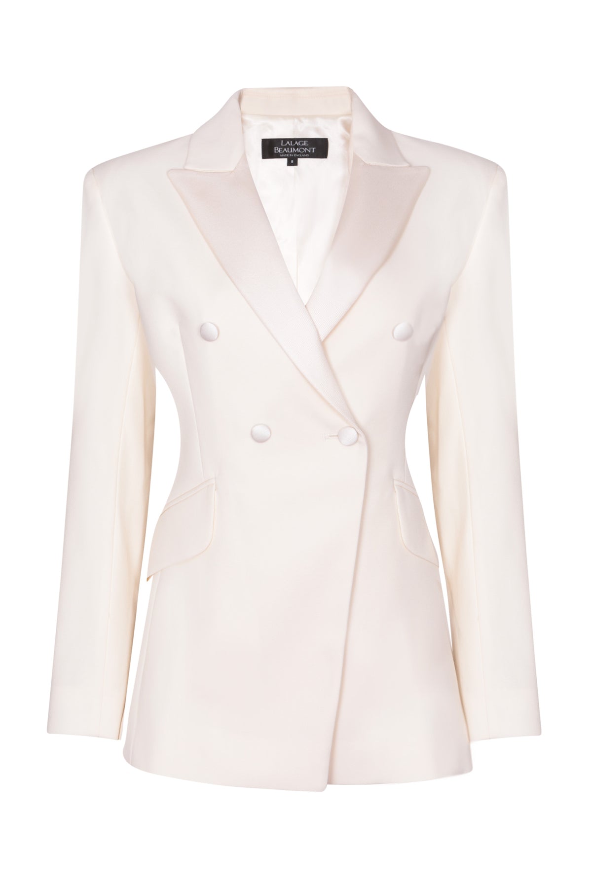 Tuxedo Jacket Silk Grosgrain Lapels Imogen