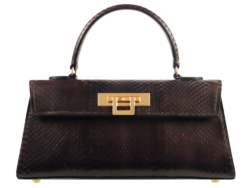 Fonteyn East West Snakeskin Metallic