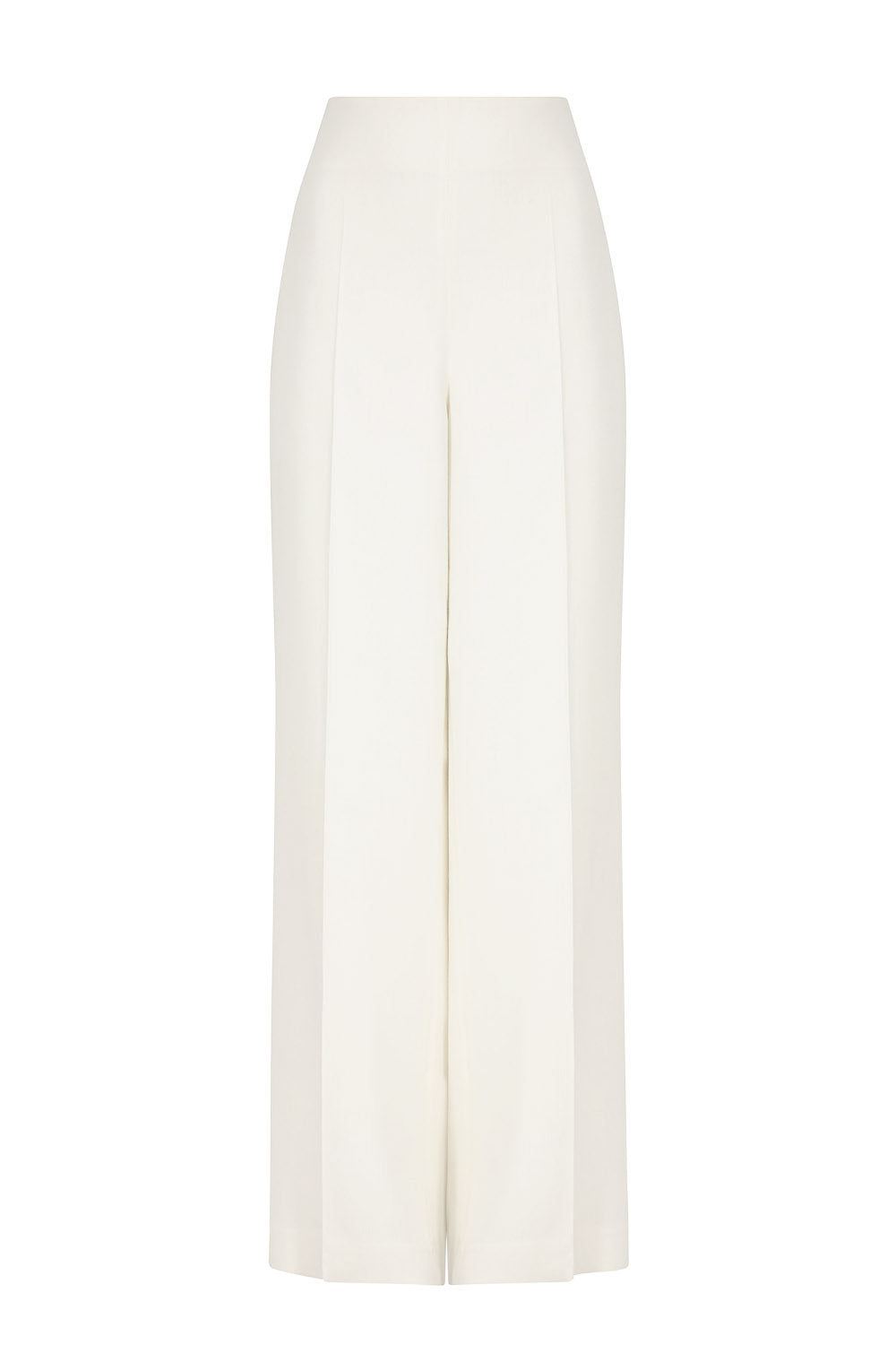 Wide Leg Trousers Plain Faille Paloma