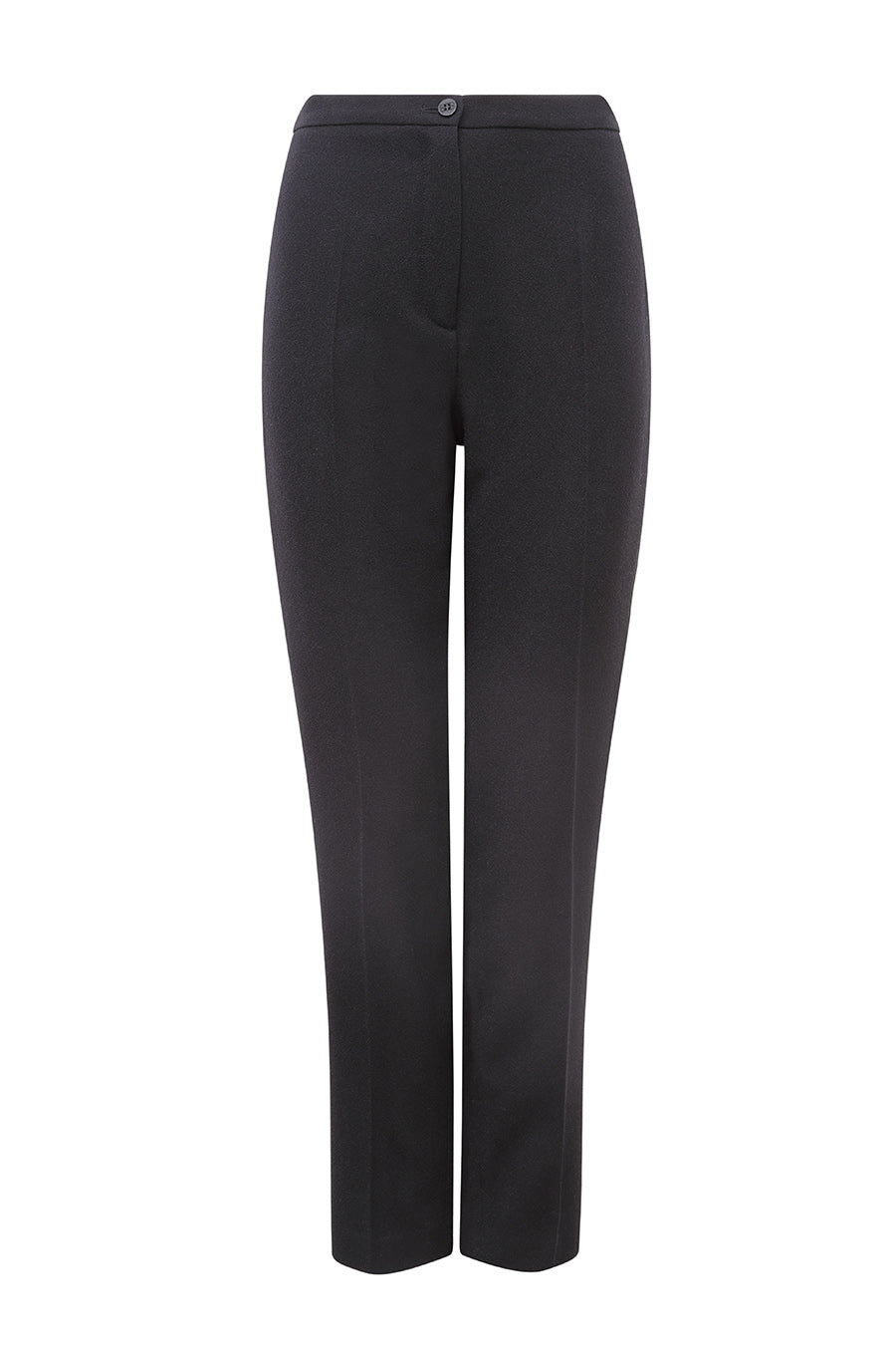 Narrow Leg Trousers Wool Crepe