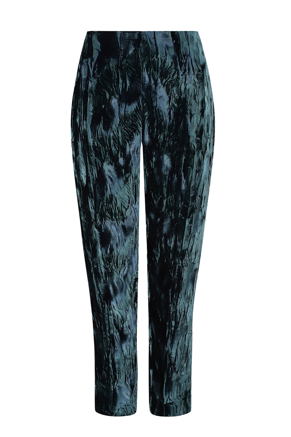 Dark Crushed Velvet Trousers Phoebe