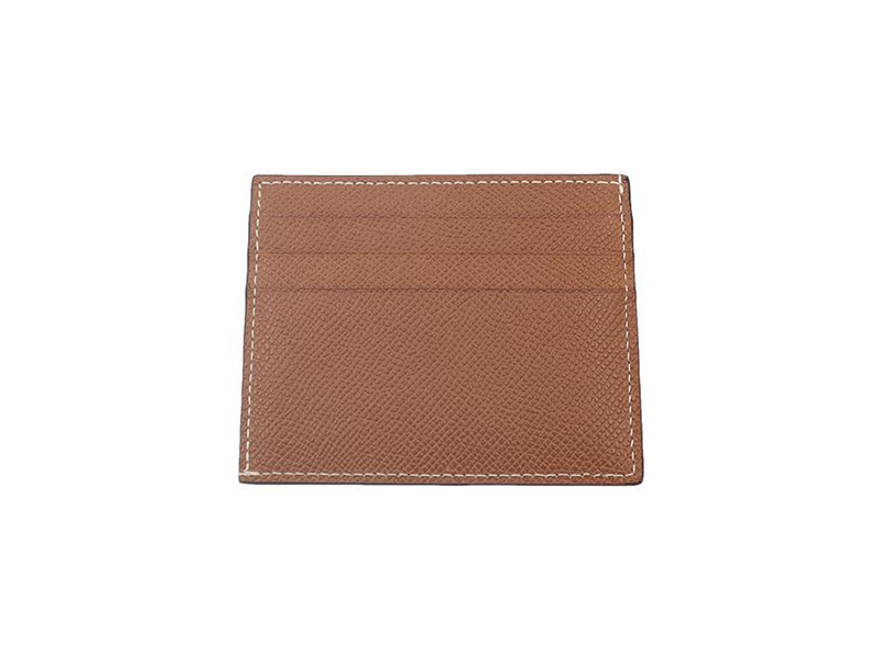 Card Holder Palmellato Leather - Tan
